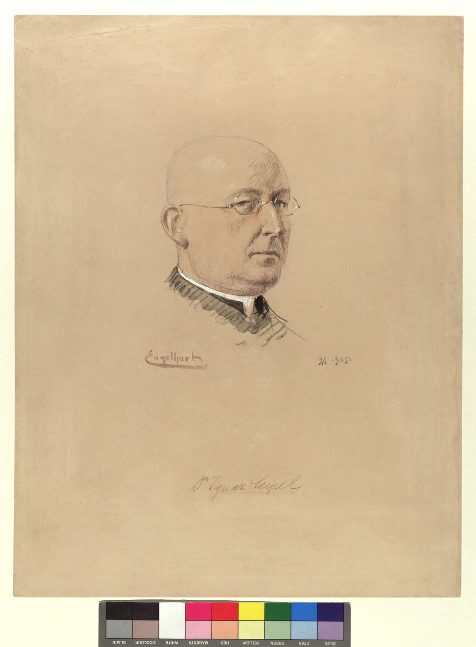 Dr Ignaz Seipel autorstwa Josef Engelhart