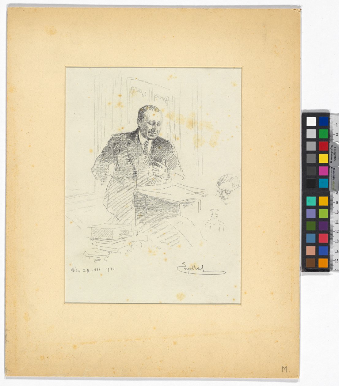 Studium z procesu w Salem autorstwa Josef Engelhart