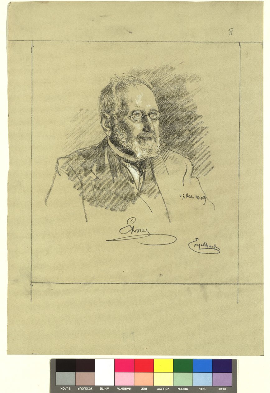 Wilhelm Exner, założyciel Technicznego Muzeum Przemysłu autorstwa Josef Engelhart