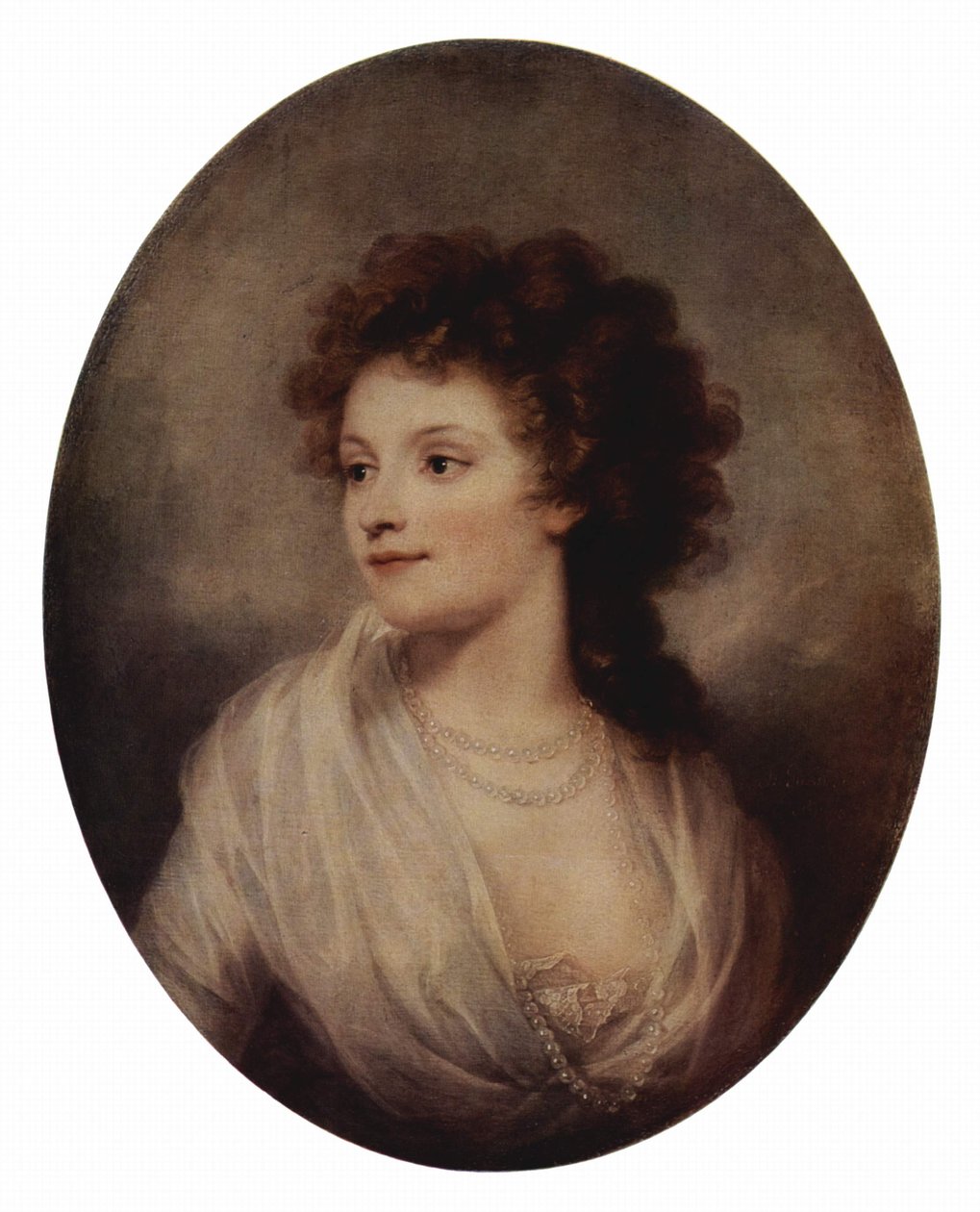 Portret Charlotte Bach Mannteufel autorstwa Josef Grassi