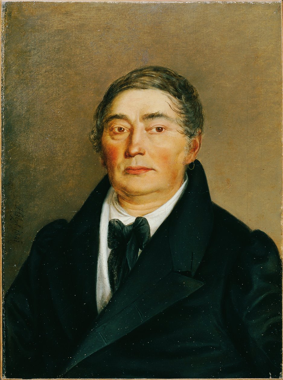 portret dżentelmena autorstwa Josef Hölzl