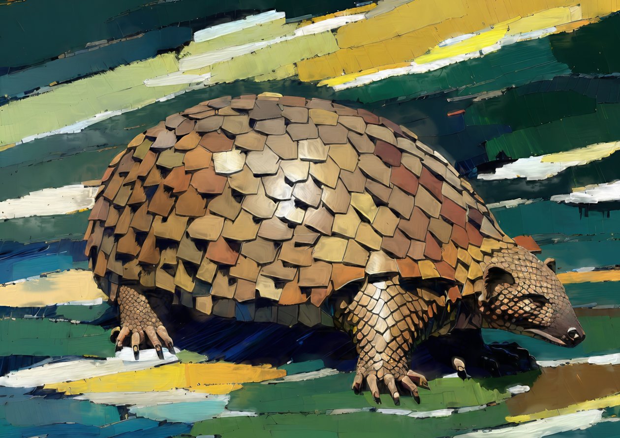 Zwierzęta: łuskowce 1 autorstwa Josef Johann Michel