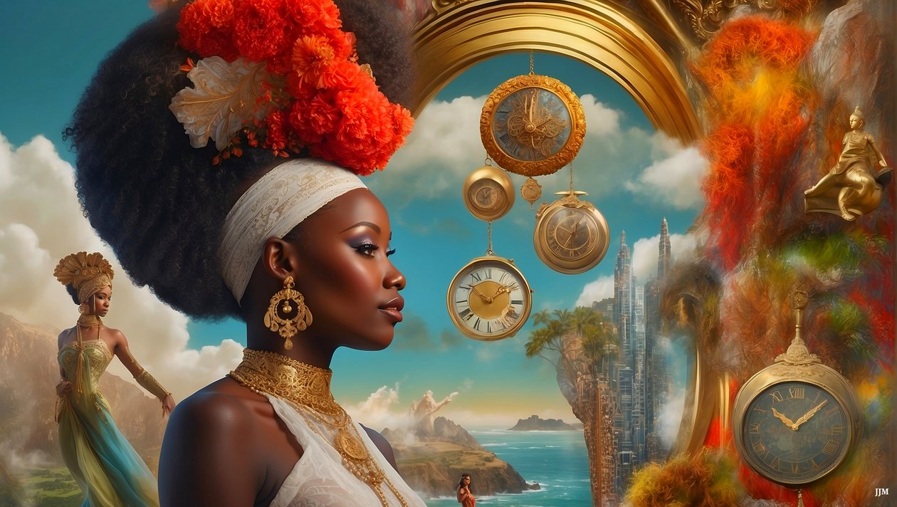 Dreamcore-breathlessly timeless_african-01 autorstwa Josef Johann Michel