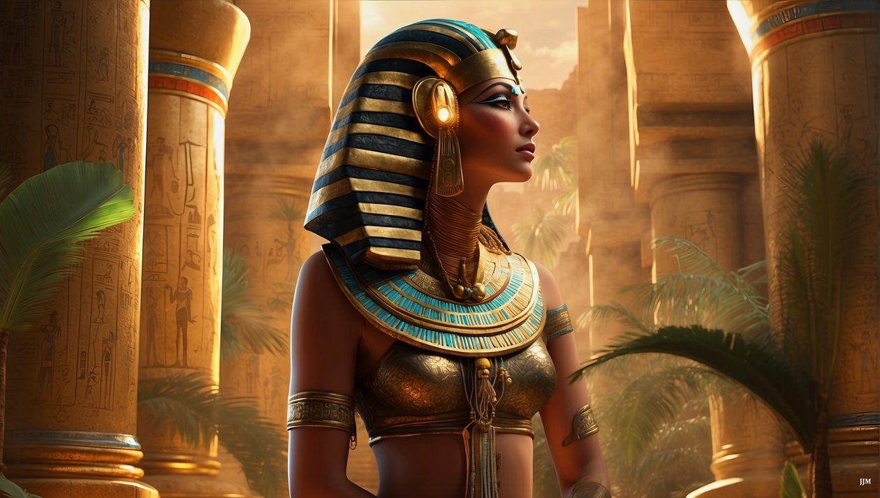 Dreamcore_ancient Egyptian-World_05 autorstwa Josef Johann Michel