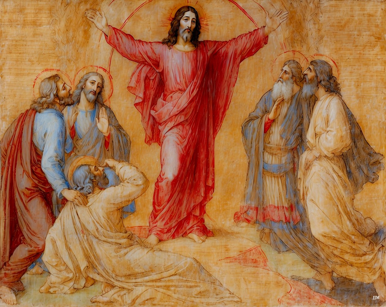 Jesus_Explanation_02 autorstwa Josef Johann Michel