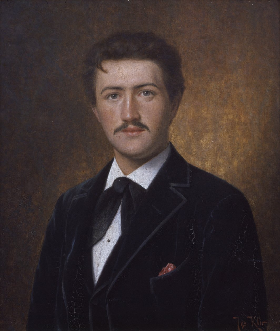 Josef Suk (1874-1935) w wieku 21 lat autorstwa Josef Klír