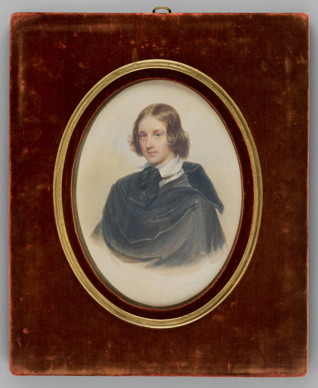 Adam Józef Potocki w wieku młodzieńczym (1822-1872), syn Artura i Zofii z Branickich autorstwa Josef Kriehuber
