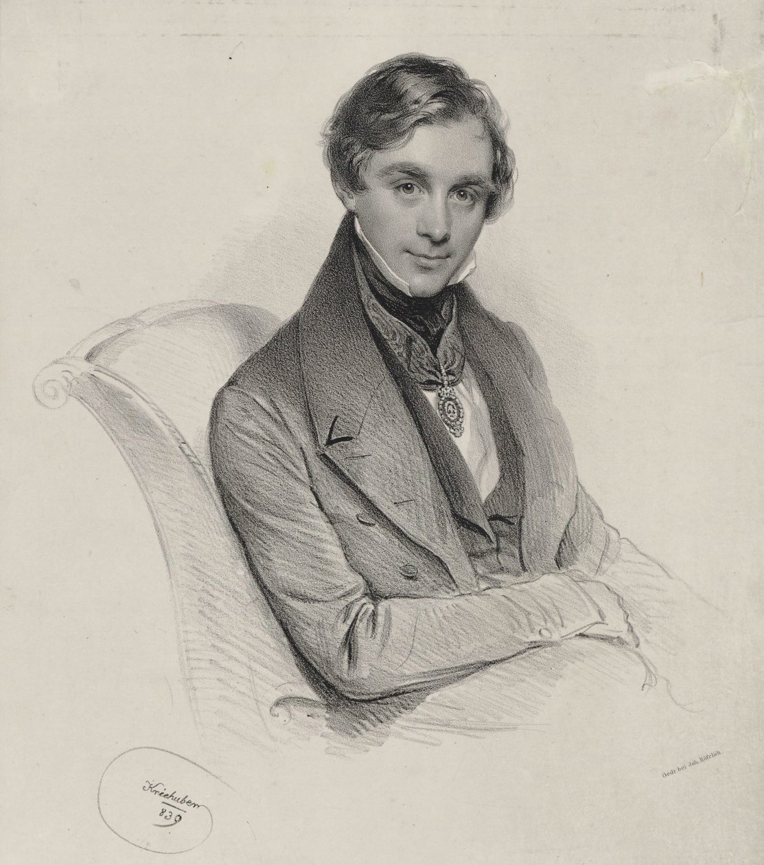 BullLitho autorstwa Josef Kriehuber