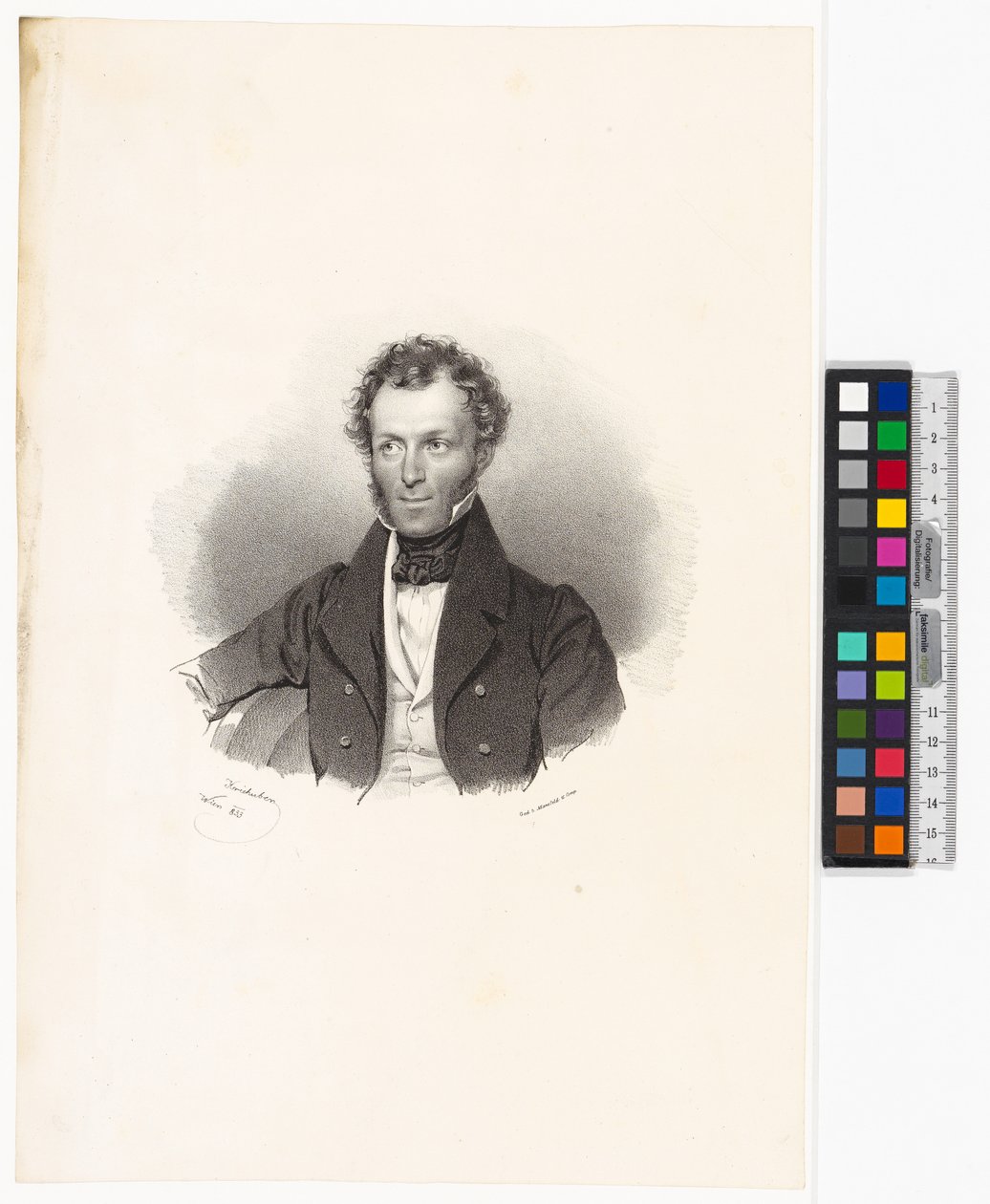 Dr Josef Berres (?) autorstwa Josef Kriehuber
