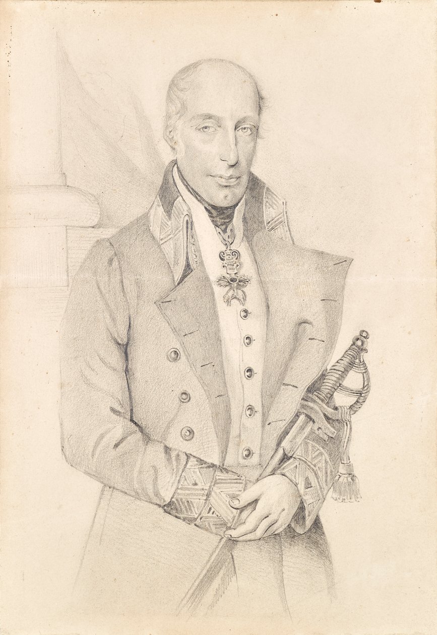 Arcyksiążę Rainer Austrii (1783-1853), wicekról Lombardii-Wenecji autorstwa Josef Kriehuber