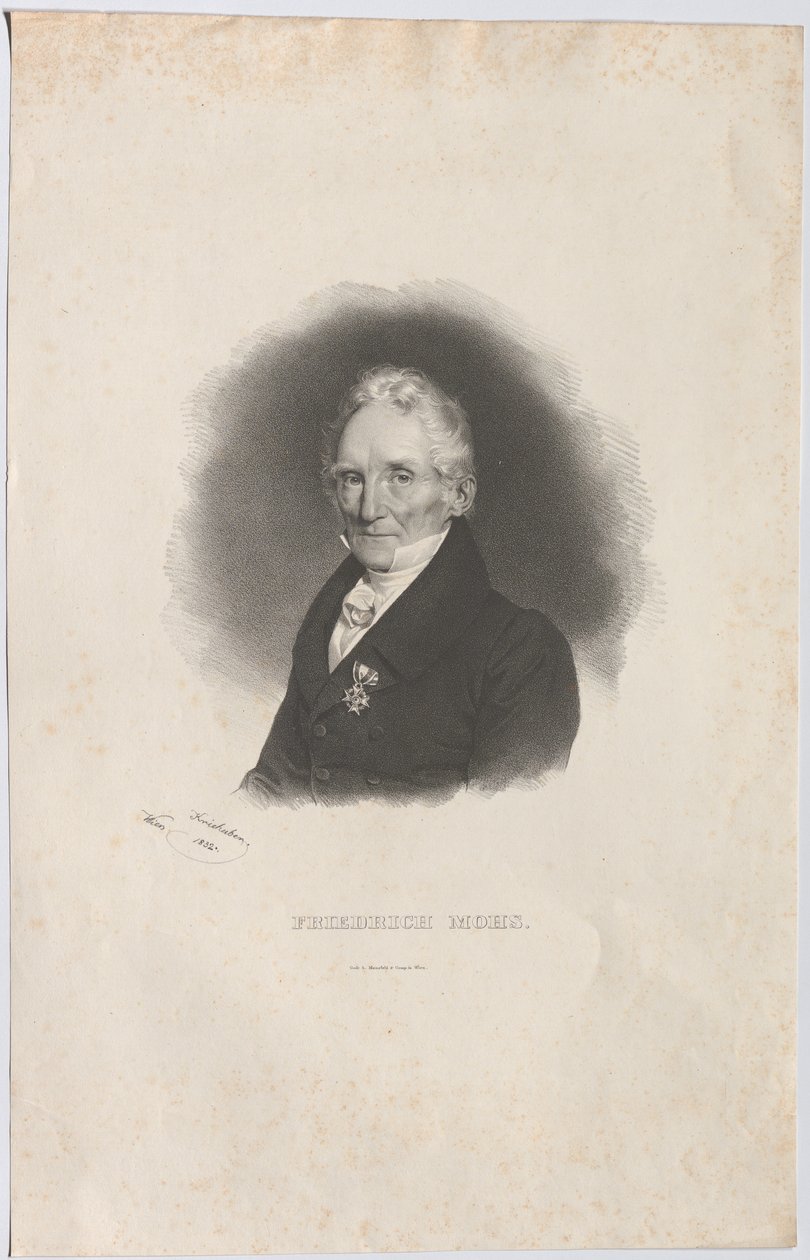 Friedrich Mohs autorstwa Josef Kriehuber