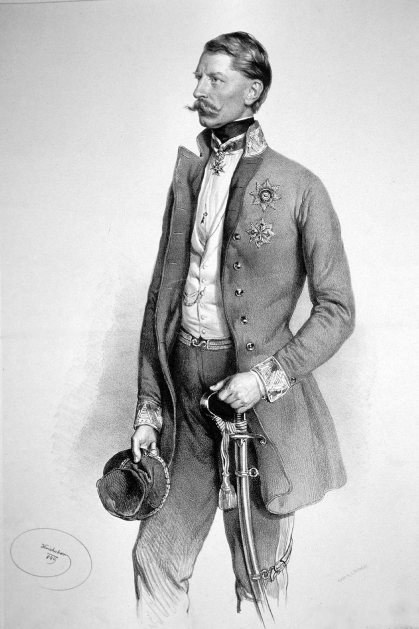 Franz Cordon Litho autorstwa Josef Kriehuber