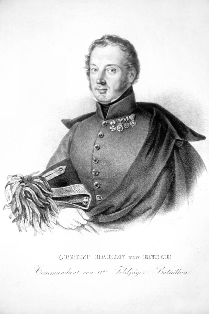 Franz Ensch Litho autorstwa Josef Kriehuber