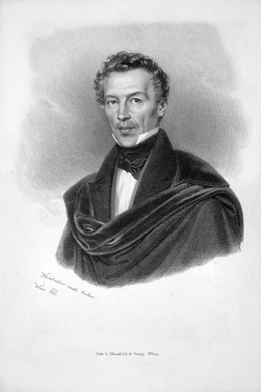 Franz Krieg Litho autorstwa Josef Kriehuber