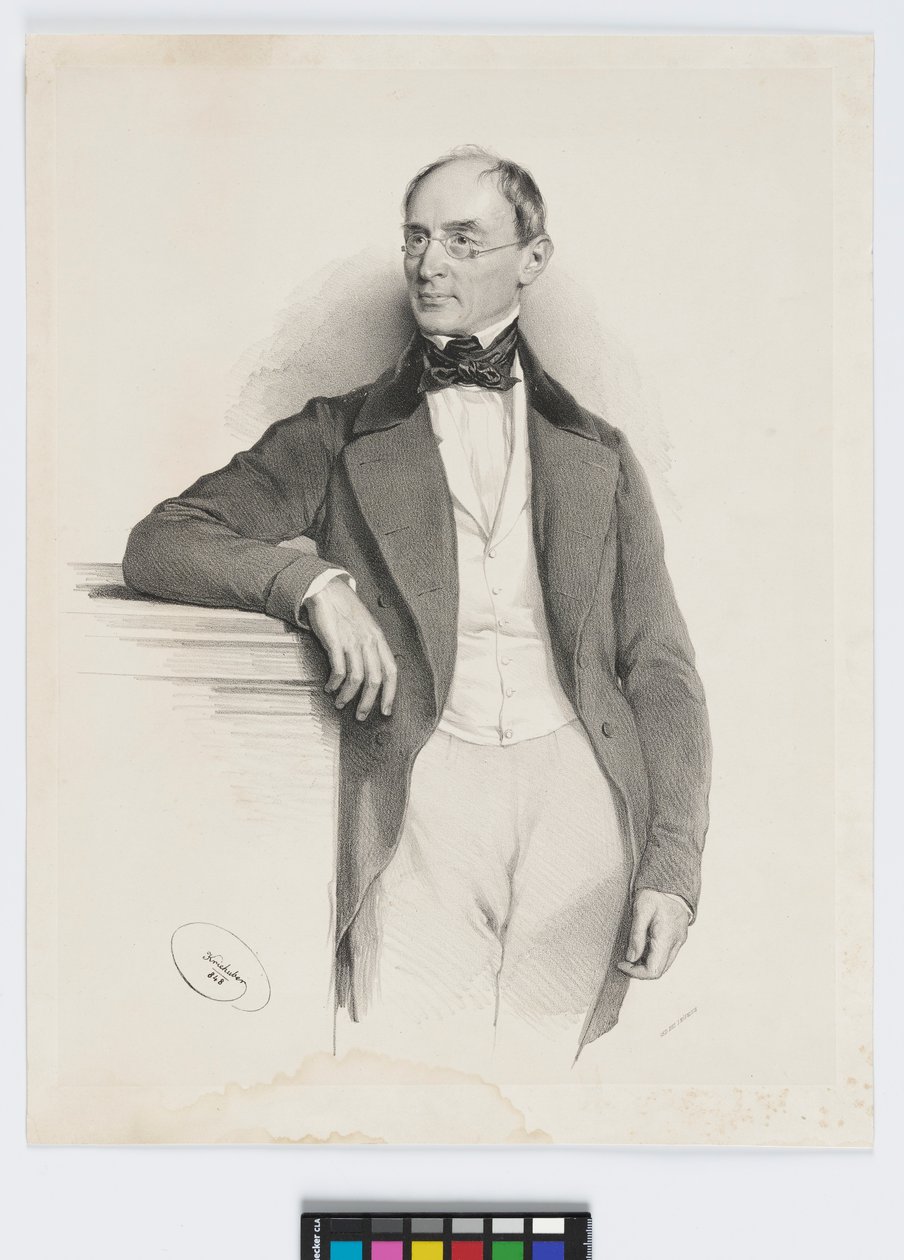 Franz Xaver (III) baron von Pillersdorf autorstwa Josef Kriehuber