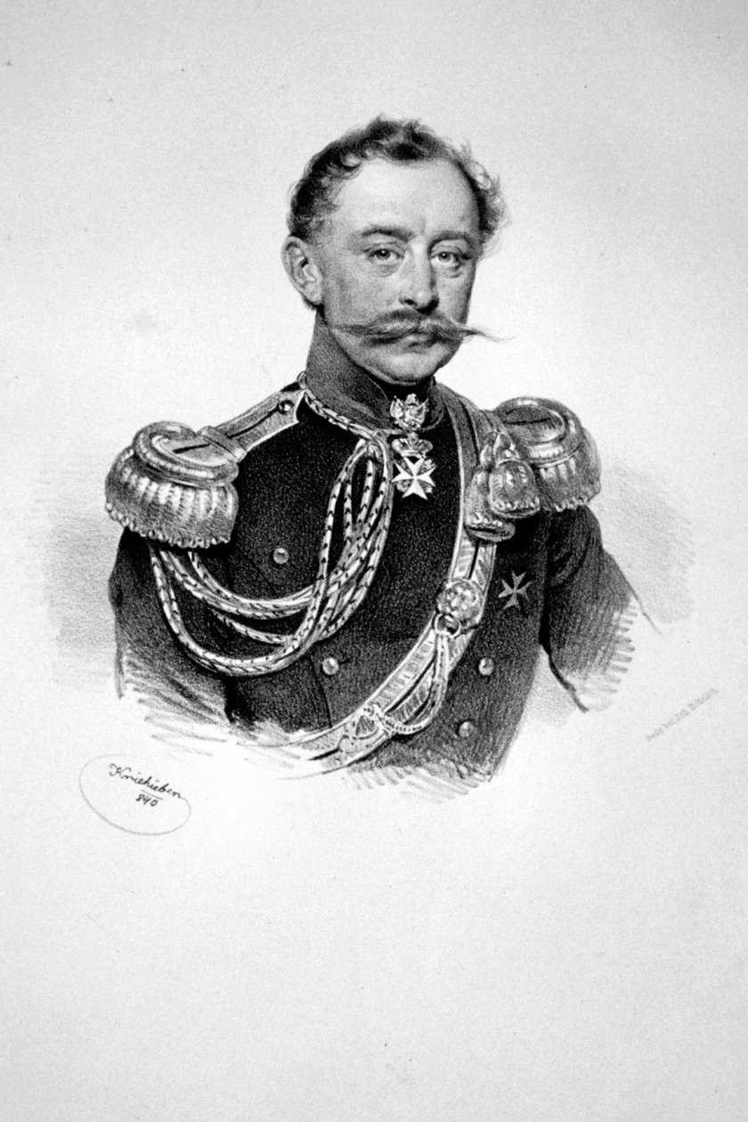 Friedrich Damian Theodor Philipp Schönborn Litho autorstwa Josef Kriehuber