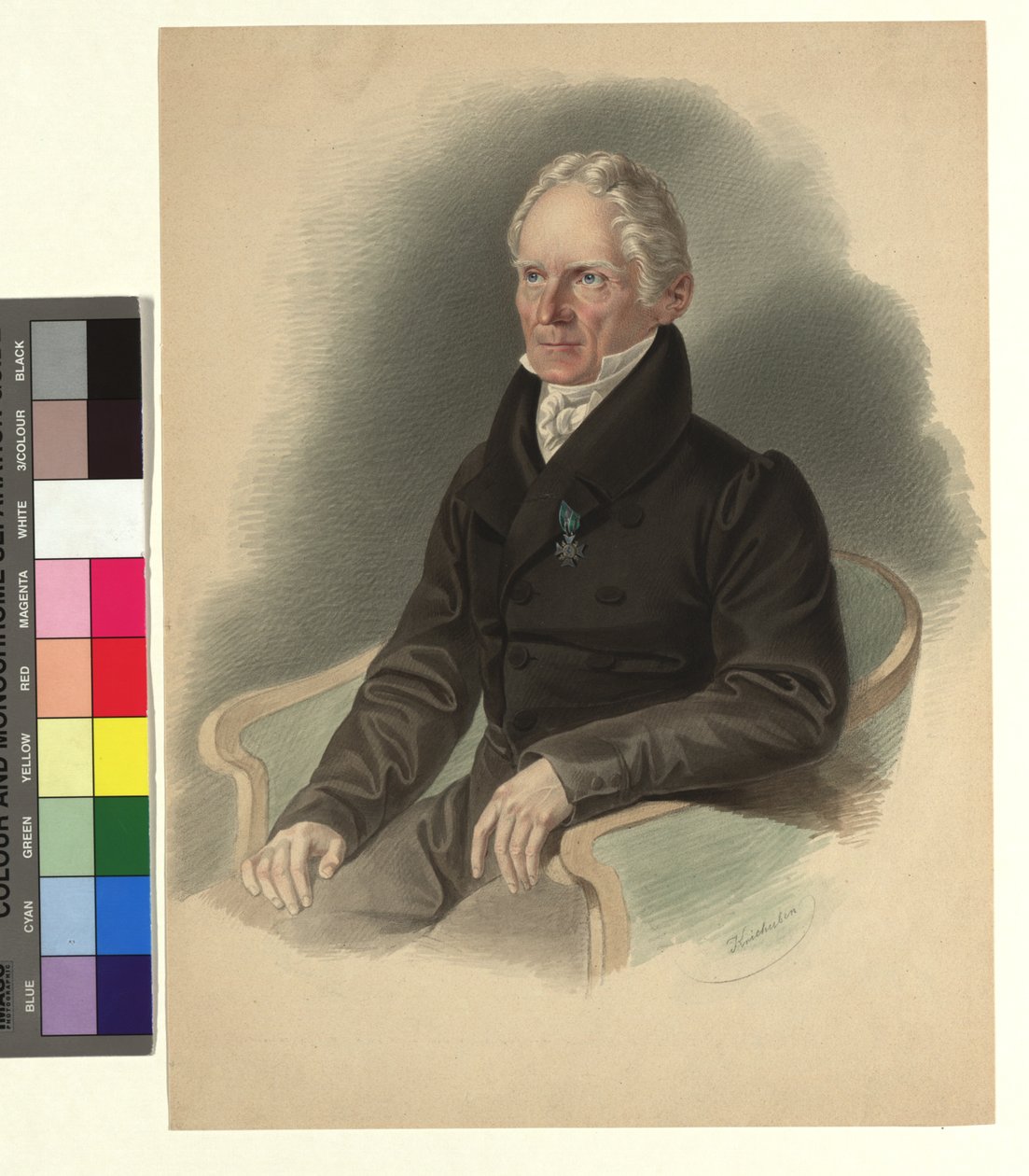 Friedrich Mohs, mineralog autorstwa Josef Kriehuber