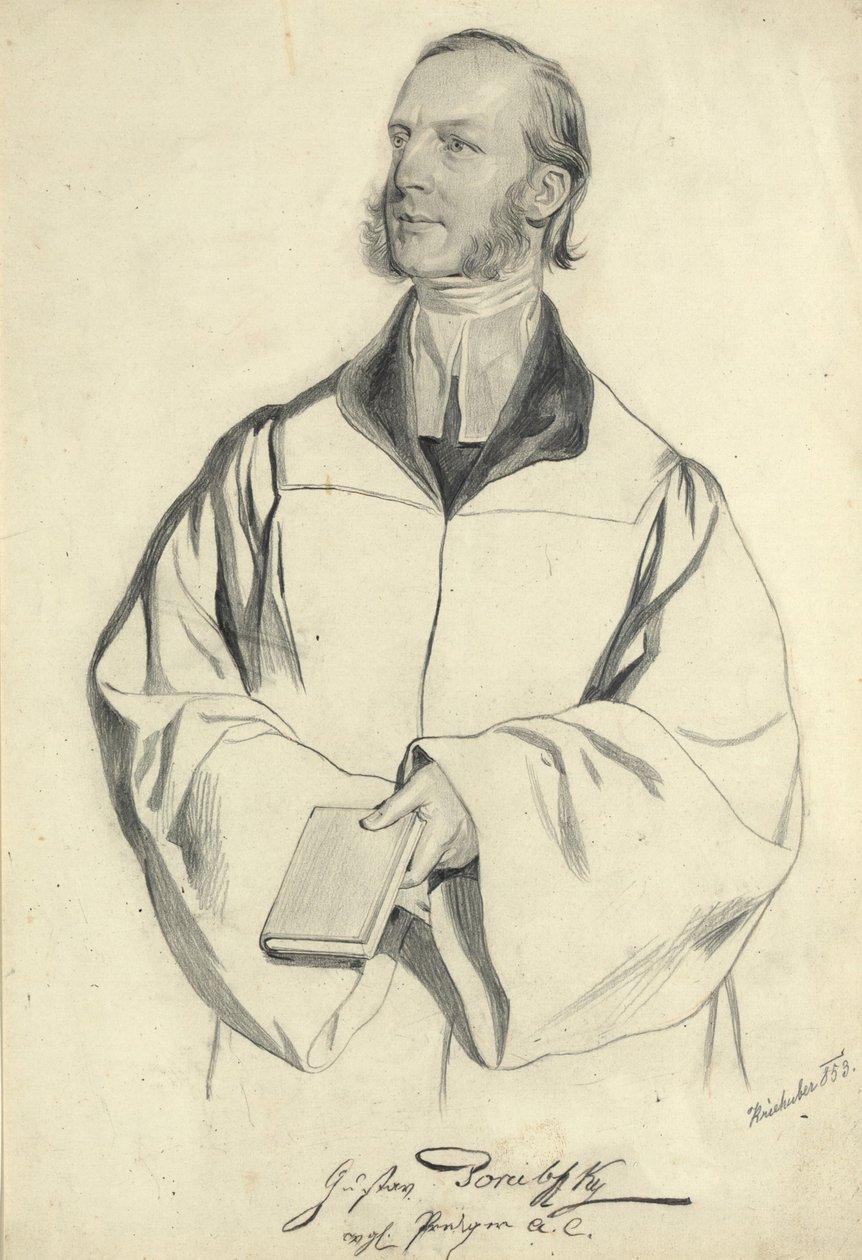 Gustav Porubssky autorstwa Josef Kriehuber