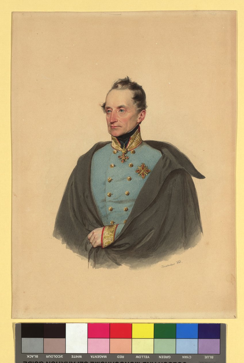 Josef Ritter von Lebzelten (1783-1836) autorstwa Josef Kriehuber