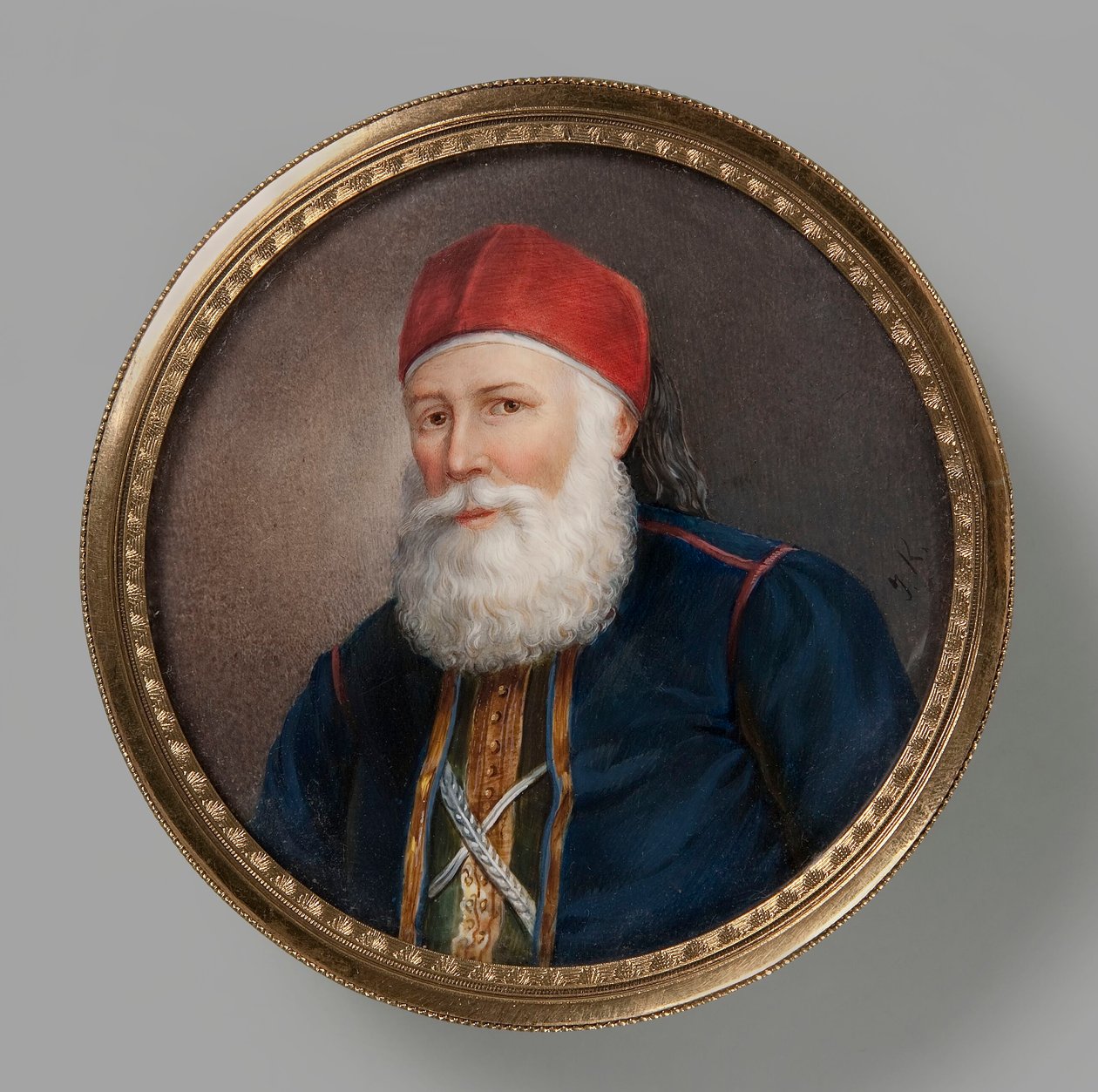 Król Egiptu, Mehemed Ali (1769-1849) autorstwa Josef Kriehuber