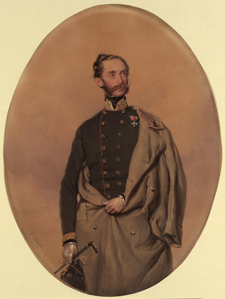 Ludwig, baron von Gablenz (1814–1874) autorstwa Josef Kriehuber