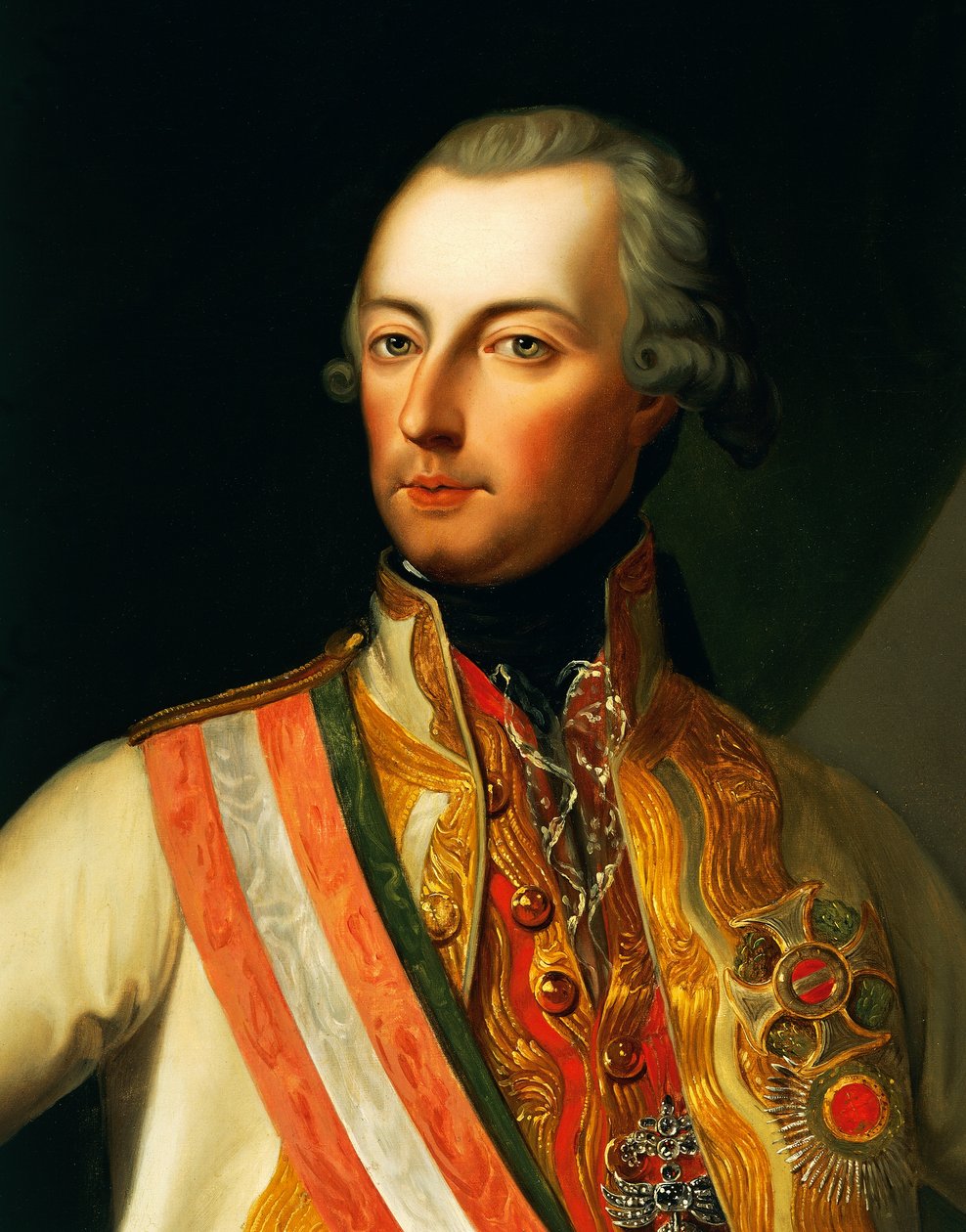 Portret Józefa II (Wiedeń autorstwa Josef and Mayrhofer Friedrich Kiss