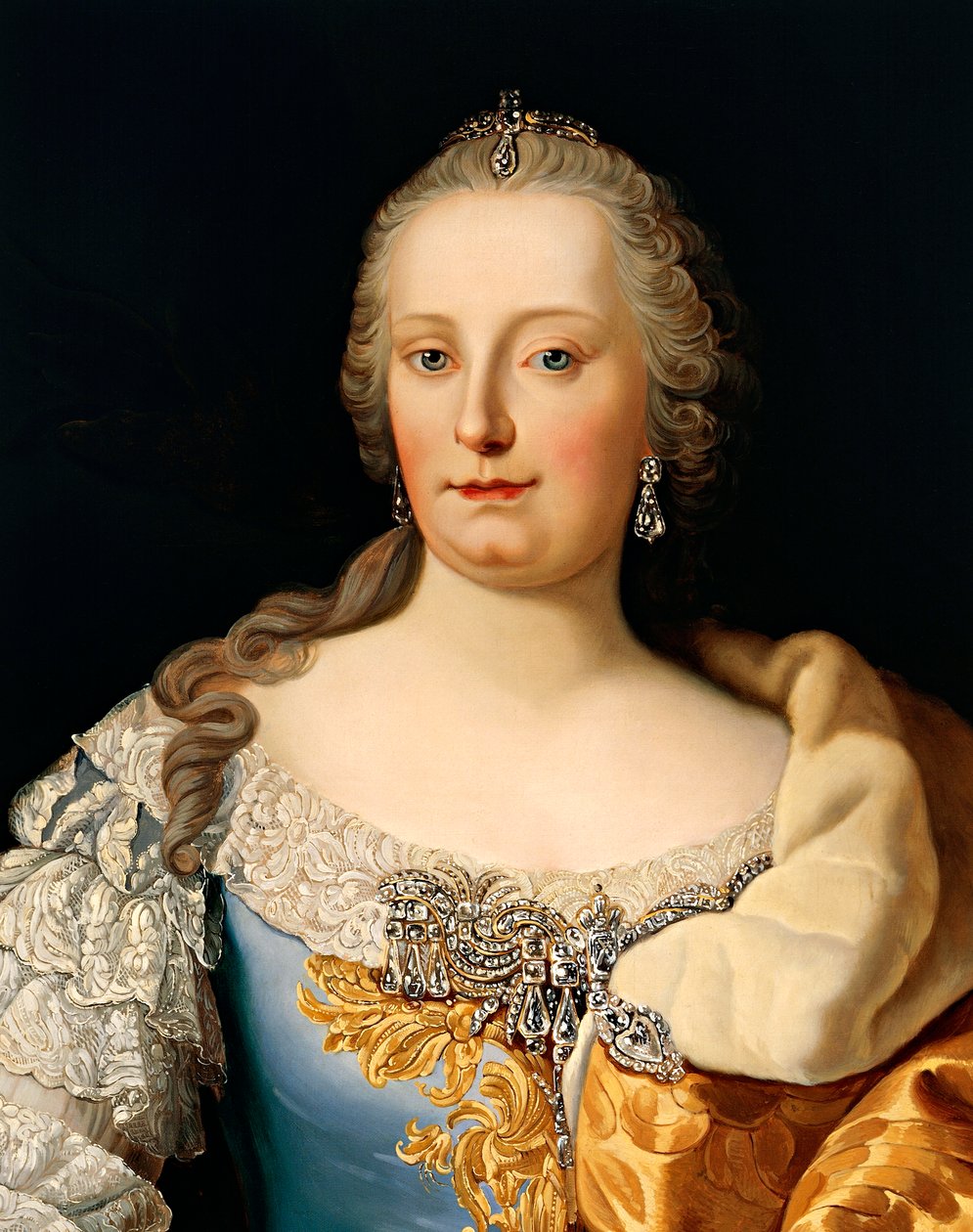 Portret Marii Teresy z Austrii (Wiedeń) autorstwa Josef and Mayrhofer Friedrich Kiss