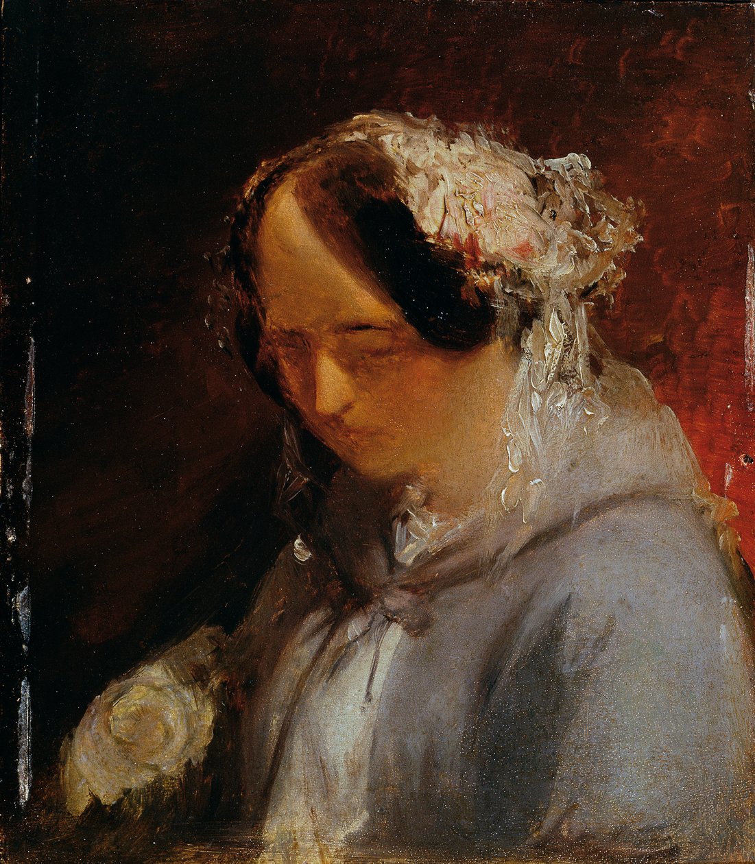 portret damy autorstwa Josef Navrátil