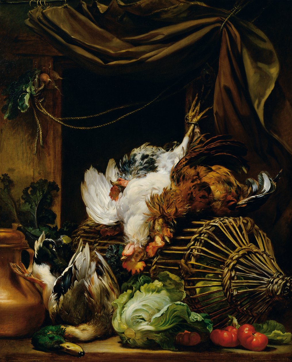 martwa natura autorstwa Josef Neugebauer