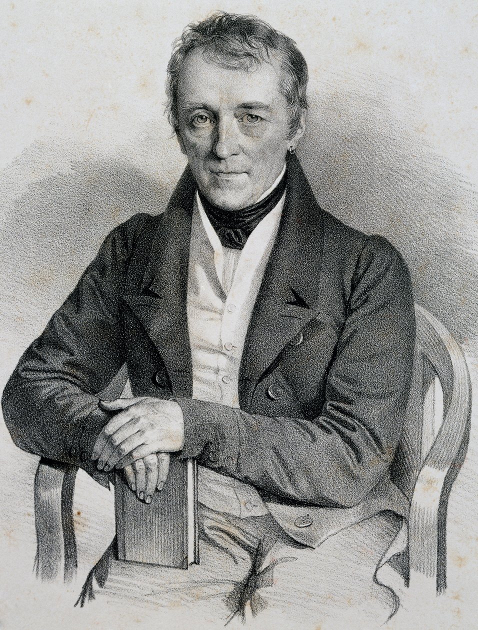 Portret Georga Friedricha Treitschke (Augsburg autorstwa Josef Nikolaus Kriehuber
