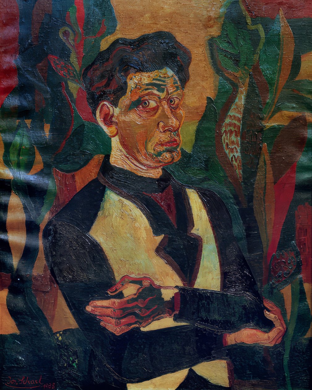 Autoportret autorstwa Josef Scharl