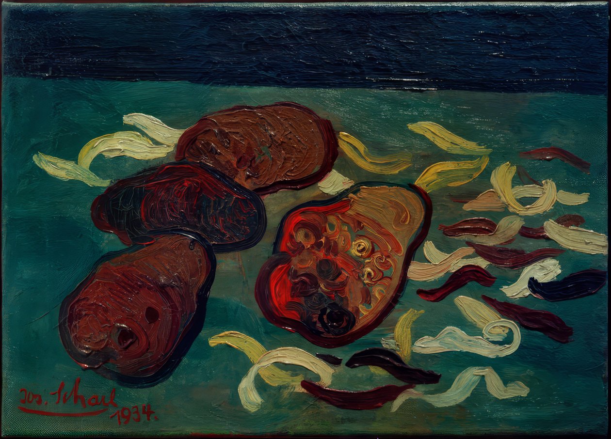 Martwa natura z ziemniakami autorstwa Josef Scharl