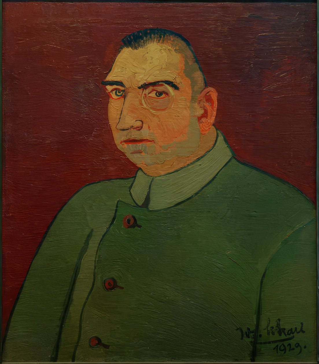 Monokl autorstwa Josef Scharl