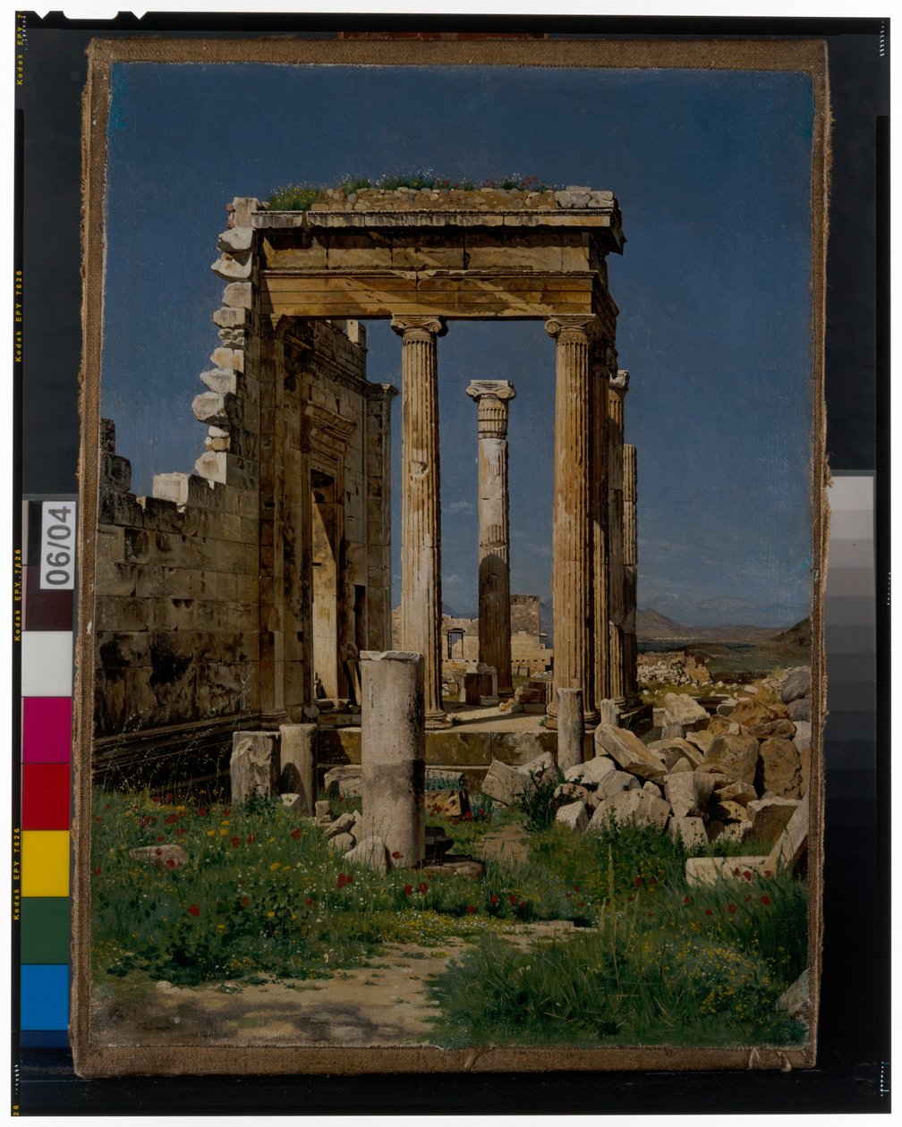 Forum Romanum (olej na płótnie) autorstwa Josef Theodor Hansen