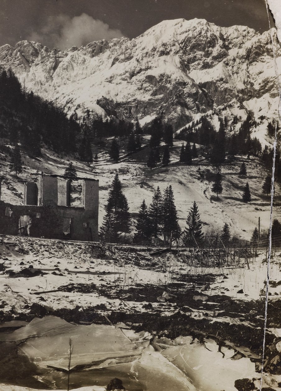 Album "Moja wojna światowa - wspomnienia Frontu Południowo-Zachodniego w Karyntii, Włochy, Trentino-Alto Adige) 31.03.1915-12.11.1918 - Wiedeń Josefa Zohlego": Plöcken (fot. czarno-białe) autorstwa Josef Zohles