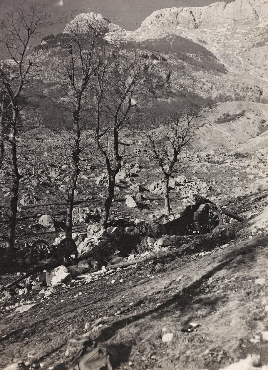 Album "Moja wojna światowa - wspomnienia Frontu Południowo-Zachodniego w Karyntii, Włochy, Trentino-Alto Adige) 31.03.1915-12.11.1918 - Wiedeń Josefa Zohlego": strefa wojny (zdjęcie czarno-białe) autorstwa Josef Zohles