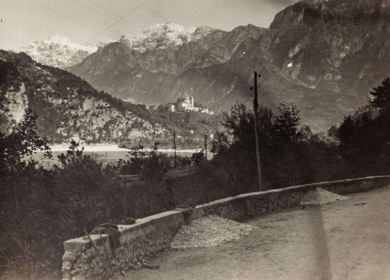 Album "Moja wojna światowa - wspomnienia Frontu Południowo-Zachodniego w Karyntii, Włochy, Trentino-Górna Adyga) 31.03.1915-12.11.1918 - Wiedeń Josefa Zohlego": strefa wojny (zdjęcie czarno-białe) autorstwa Josef Zohles