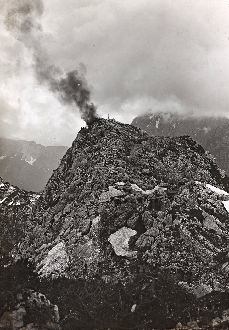 Album "Moja wojna światowa - wspomnienia Frontu Południowo-Zachodniego w Karyntii, Włochy, Trentino-Górna Adyga) 31.03.1915-12.11.1918 - Wiedeń Josefa Zohlego": strefa wojny (zdjęcie czarno-białe) autorstwa Josef Zohles