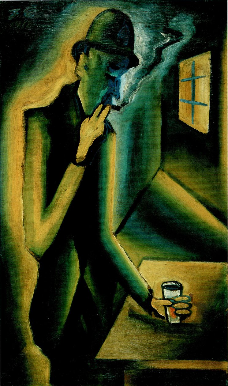 Stara kąpiel, 1918-1919 autorstwa Josef Čapek