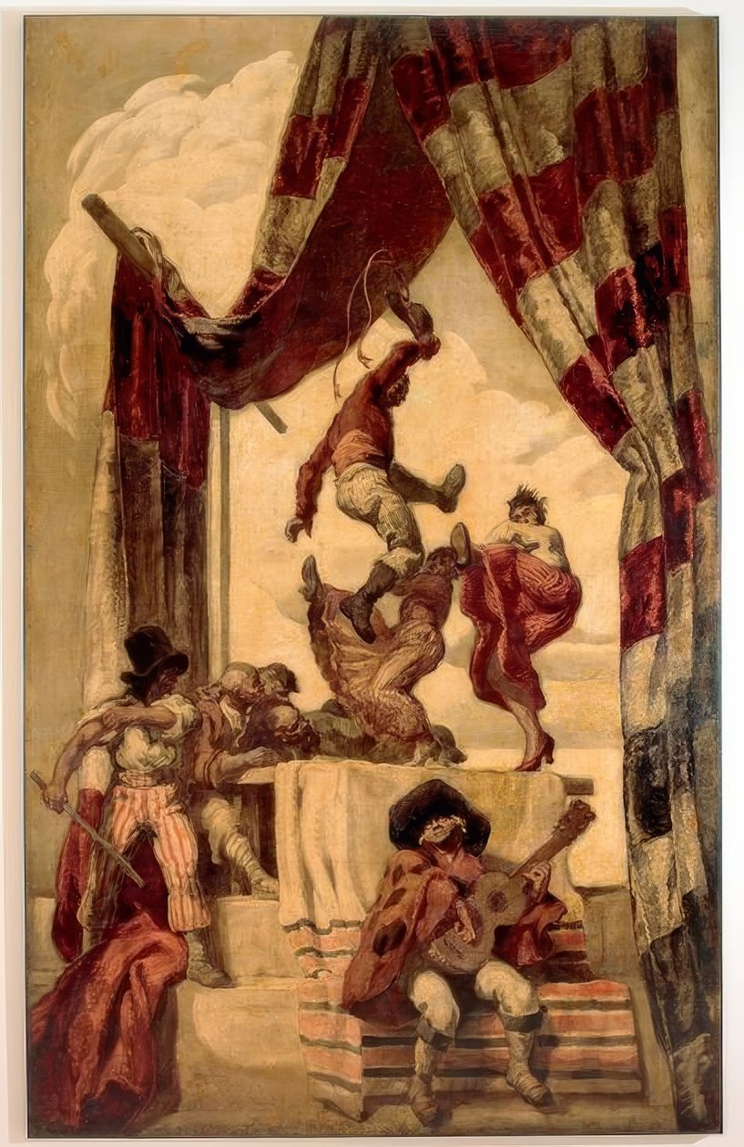Cervantes, Don Kichot, Die Hochzeit des Camacho / J.M.Sert autorstwa Josep Maria Sert