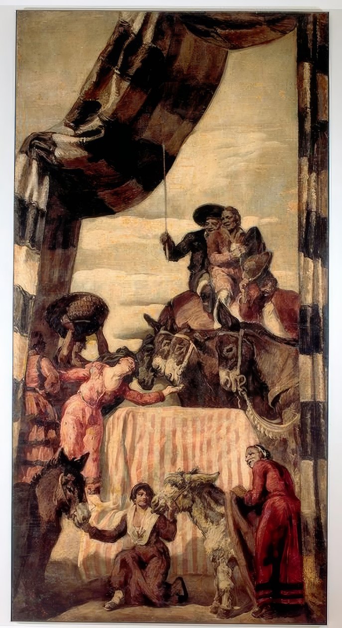Cervantes, Don Kichot, Die Hochzeit des Camacho / J.M.Sert autorstwa Josep Maria Sert