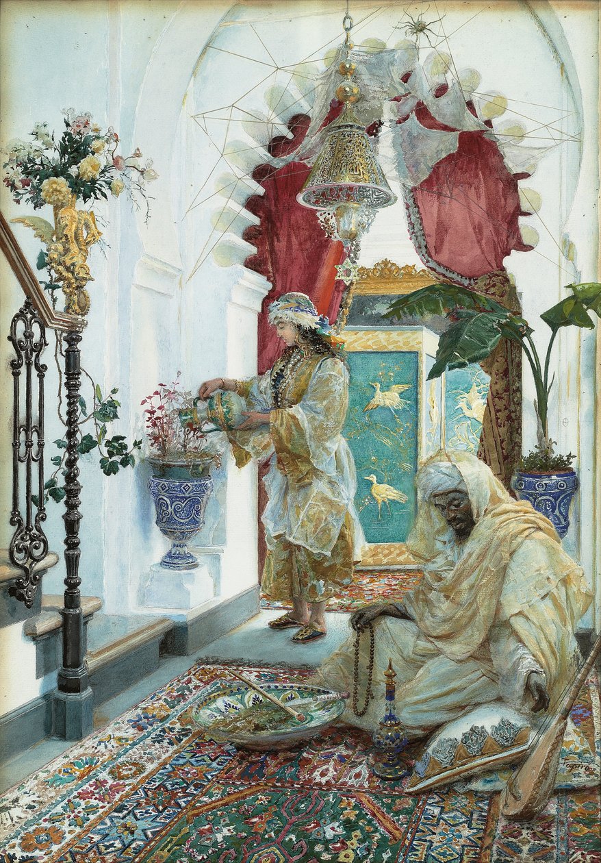 Orientalne atrium autorstwa Josep Tapiro Baro