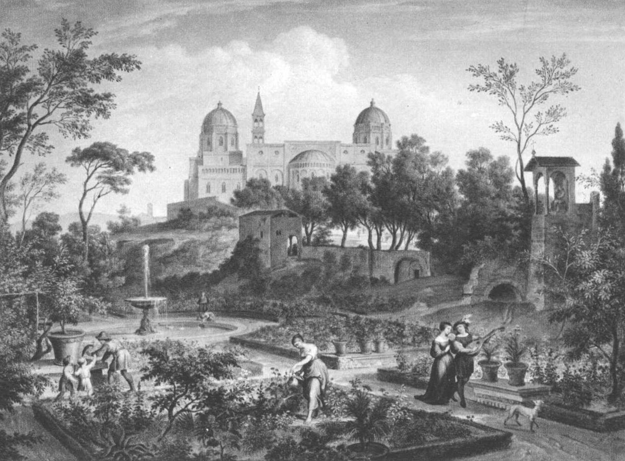 Rzymski krajobraz autorstwa Joseph Anton Koch