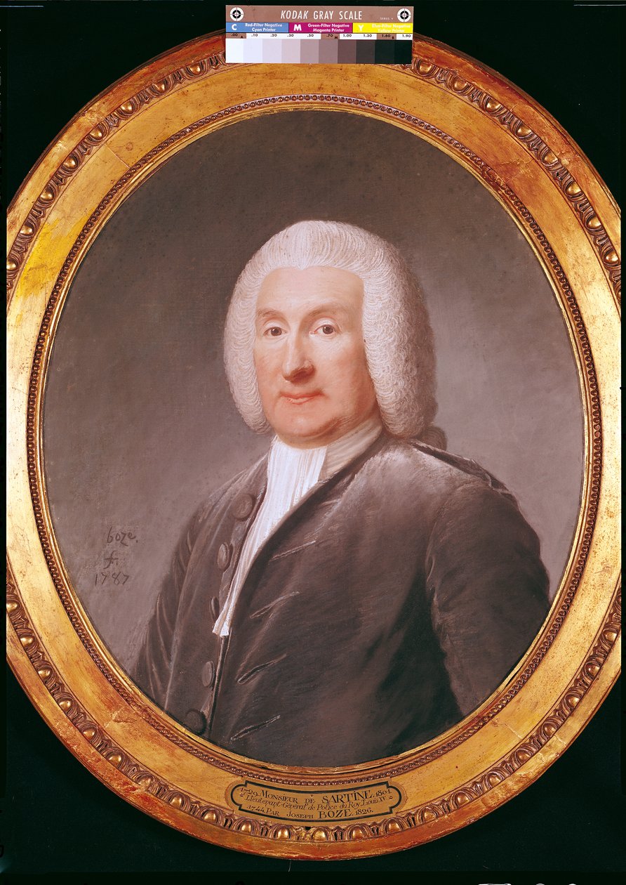 Antoine de Sartine (1729-1801) hrabia Alby, 1787 autorstwa Joseph Boze