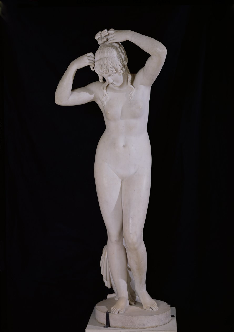 Kąpiący się, 1808 (marmur) autorstwa Joseph Charles Marin