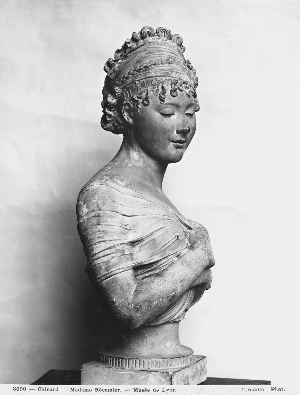 Juliette Recamier (1777-1849) c.1805-06 (marmur) (patrz także 242734) autorstwa Joseph Chinard