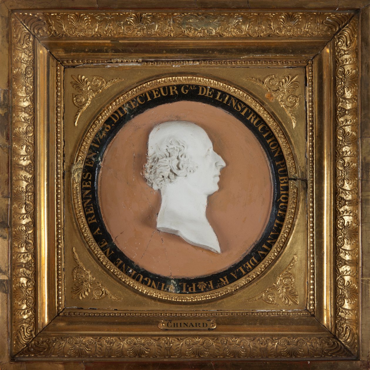 Pierre-Louis Ginguené, 1796 (malowana terakota) autorstwa Joseph Chinard