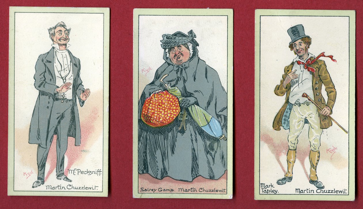 „Martin Chuzzlewit” Charlesa Dickensa, 1923 autorstwa Joseph Clayton Clarke