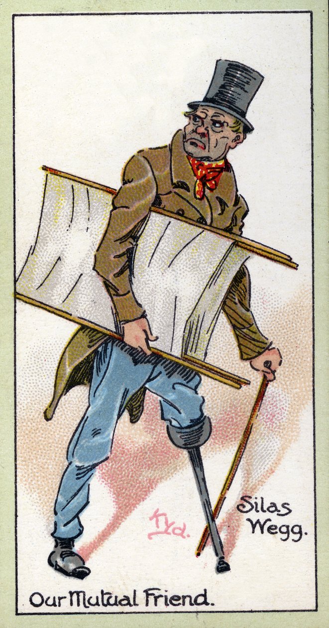 Silasa Wegga. z „Naszego wspólnego przyjaciela”, 1923 autorstwa Joseph Clayton Clarke
