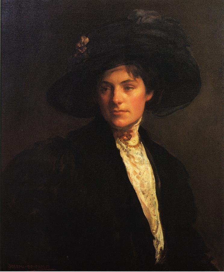Futrzana kurtka autorstwa Joseph DeCamp